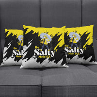 Be Salty Melt Ice Pillow Cover with Bold Splash Pattern