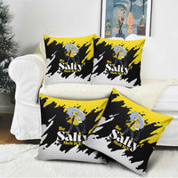 Be Salty Melt Ice Pillow Cover with Bold Splash Pattern