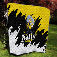 Be Salty Melt Ice Quilt with Bold Splash Pattern