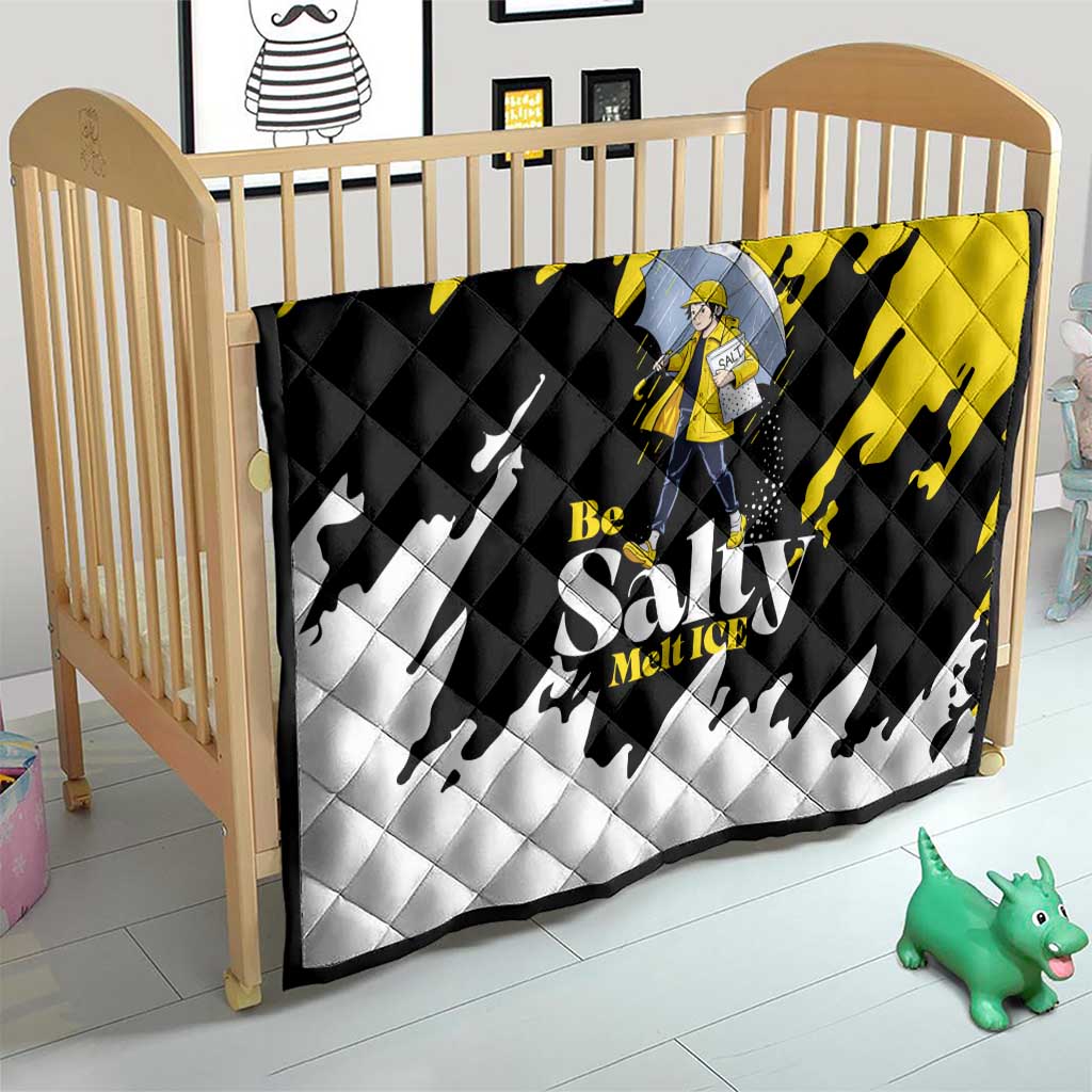 Be Salty Melt Ice Quilt with Bold Splash Pattern