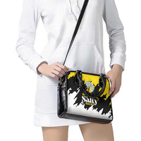 Be Salty Melt Ice Shoulder Handbag with Bold Splash Pattern