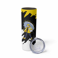 Be Salty Melt Ice Skinny Tumbler with Bold Splash Pattern