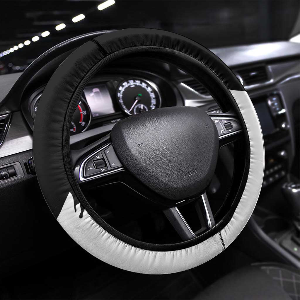 Be Salty Melt Ice Steering Wheel Cover with Bold Splash Pattern