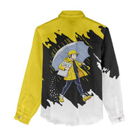 Be Salty Melt Ice Women Casual Shirt with Bold Splash Pattern