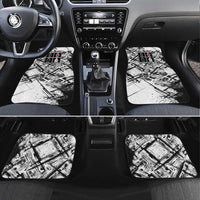 Same Shit Different Costume Car Mats Monochrome Gritty Texture