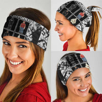 Same Shit Different Costume Neck Gaiter Monochrome Gritty Texture
