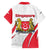 Singapore National Crest Hawaiian Shirt with City Skyline and Lion Design