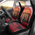 Singapore Lion Car Seat Cover with Sunset Marina Bay Design and National Flag