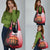 Singapore Lion Grocery Bag with Sunset Marina Bay Design and National Flag