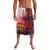 Singapore Lion Lavalava with Sunset Marina Bay Design and National Flag