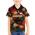 Singapore Merlion Kid Hawaiian Shirt with Graffiti Art Style and National Flag