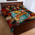 Singapore Merlion Quilt Bed Set with Graffiti Art Style and National Flag