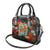 Singapore Merlion Shoulder Handbag with Graffiti Art Style and National Flag