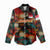 Singapore Merlion Women Casual Shirt with Graffiti Art Style and National Flag