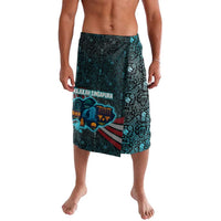 Singapore Lavalava with National Icons and Majulah Singapura Script