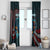 Singapore Window Curtain with National Icons and Majulah Singapura Script