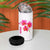 Singapore 4 in 1 Can Cooler Tumbler with Orchid Flower Design and National Flag Motif