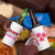 Singapore 4 in 1 Can Cooler Tumbler with Orchid Flower Design and National Flag Motif