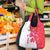 Singapore Grocery Bag with Orchid Flower Design and National Flag Motif