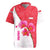 Singapore Rugby Jersey with Orchid Flower Design and National Flag Motif