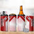 Yemen Football 4 in 1 Can Cooler Tumbler with Red and White Flag Design