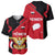 Yemen Eagle Emblem Baseball Jersey with National Flag and Map Design