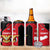 Yemen Eagle Emblem 4 in 1 Can Cooler Tumbler with National Flag and Map Design