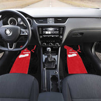 Yemen Eagle Emblem Car Mats with National Flag and Map Design