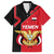 Yemen Eagle Emblem Family Matching Summer Maxi Dress and Hawaiian Shirt with National Flag and Map Design