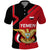 Yemen Eagle Emblem Polo Shirt with National Flag and Map Design