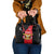 Yemen Eagle Emblem Shoulder Handbag with National Flag and Map Design