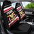 Yemen Car Seat Cover with National Eagle Emblem and Flag Stripe Design