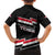 Yemen Family Matching Short Sleeve Bodycon Dress and Hawaiian Shirt with National Eagle Emblem and Flag Stripe Design