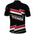 Yemen Polo Shirt with National Eagle Emblem and Flag Stripe Design