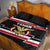 Yemen Quilt Bed Set with National Eagle Emblem and Flag Stripe Design