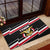 Yemen Rubber Doormat with National Eagle Emblem and Flag Stripe Design