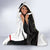 Yemen Hooded Blanket with Mocha Coffee Plant Design and National Flag Accents