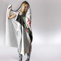 Yemen Hooded Blanket with Mocha Coffee Plant Design and National Flag Accents