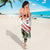 Yemen Sarong with Mocha Coffee Plant Design and National Flag Accents