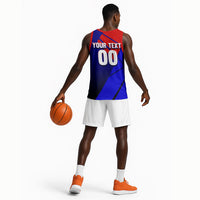 Personalized Cape Verde Soccer Shark Mascot Basketball Jersey Blue Sharks Football Player Dynamic Graphic