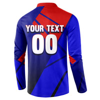 Personalized Cape Verde Soccer Shark Mascot Button Sweatshirt Blue Sharks Football Player Dynamic Graphic