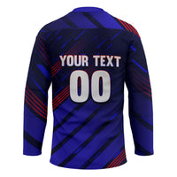 Personalized Cape Verde Soccer Hockey Jersey Shark Mascot Football Player Striped Pattern