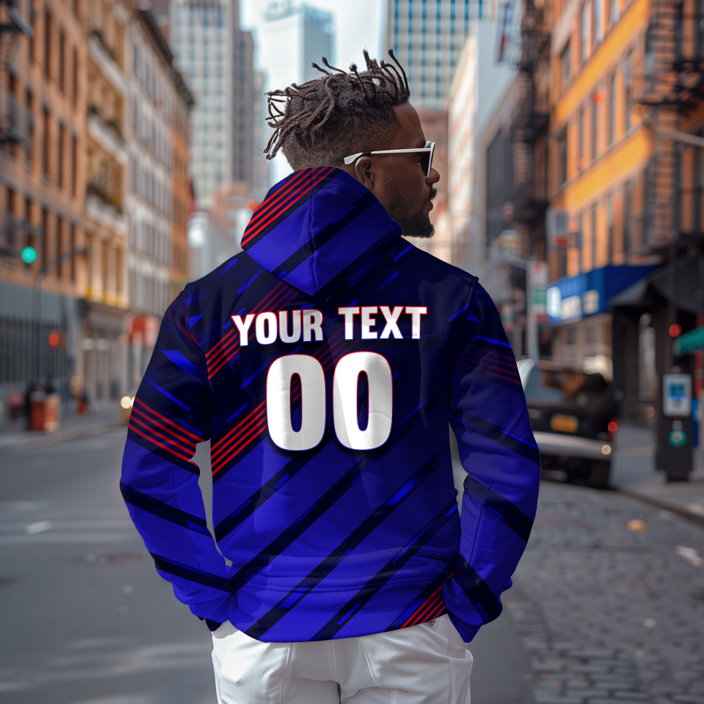 Personalized Cape Verde Soccer Zip Hoodie Shark Mascot Football Player Striped Pattern