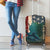 Catfish Fishing Luggage Cover with Underwater Scene and Distressed American Flag Background - Wonder Print Shop