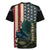 Catfish Fishing Rugby Jersey with Underwater Scene and Distressed American Flag Background - Wonder Print Shop