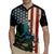 Catfish Fishing Rugby Jersey with Underwater Scene and Distressed American Flag Background - Wonder Print Shop