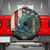 Catfish Fishing Spare Tire Cover with Underwater Scene and Distressed American Flag Background - Wonder Print Shop