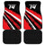 Custom Dirt Bike Car Mats Motocross Rider Red Black Hex Pattern and Racing Number - Wonder Print Shop