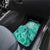 Darts Board Car Mats with Flaming Green Smoke and Crest Emblem on Black Gradient Background - Wonder Print Shop