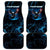 Lightning Bowling Car Mats Electric Blue Ball and American Eagle Graphic on Stormy Black Background - Wonder Print Shop